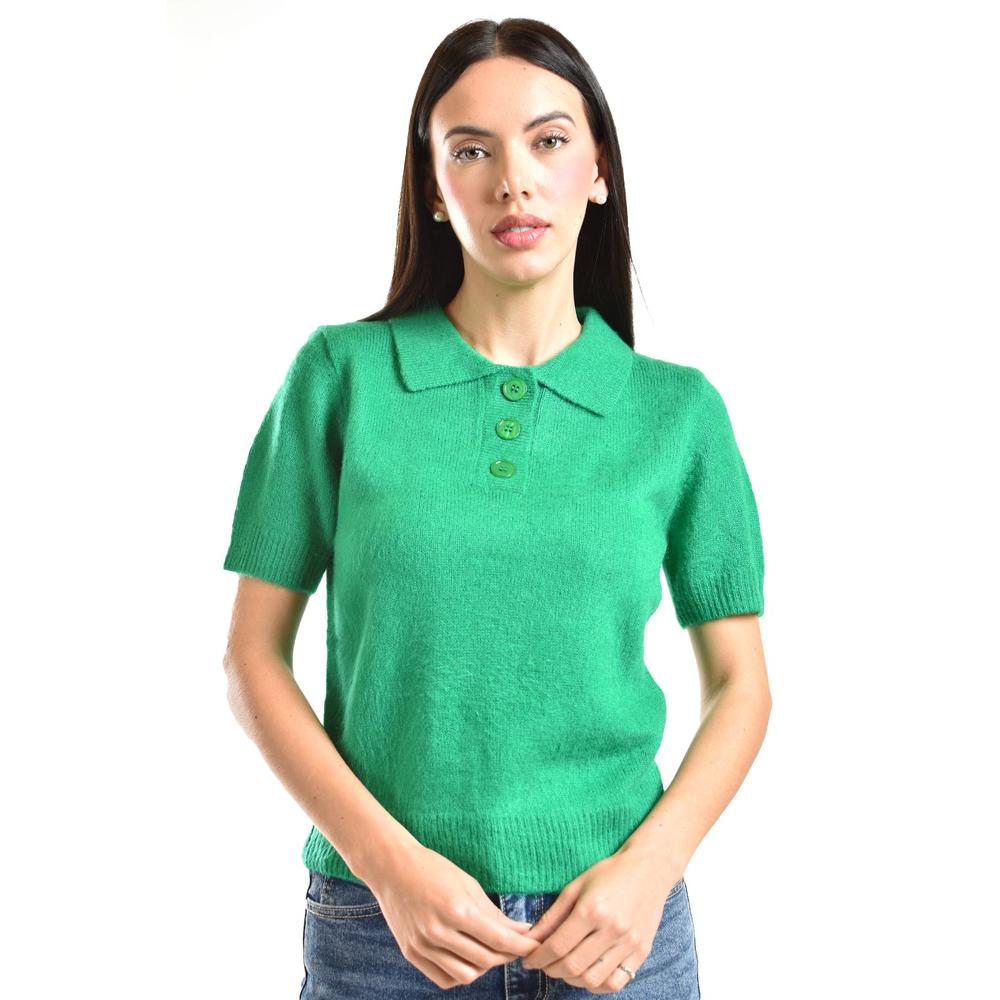 Blusa De Punto Tipo Polo Roman Fashion /juvenil, 3056 (verde) Verde