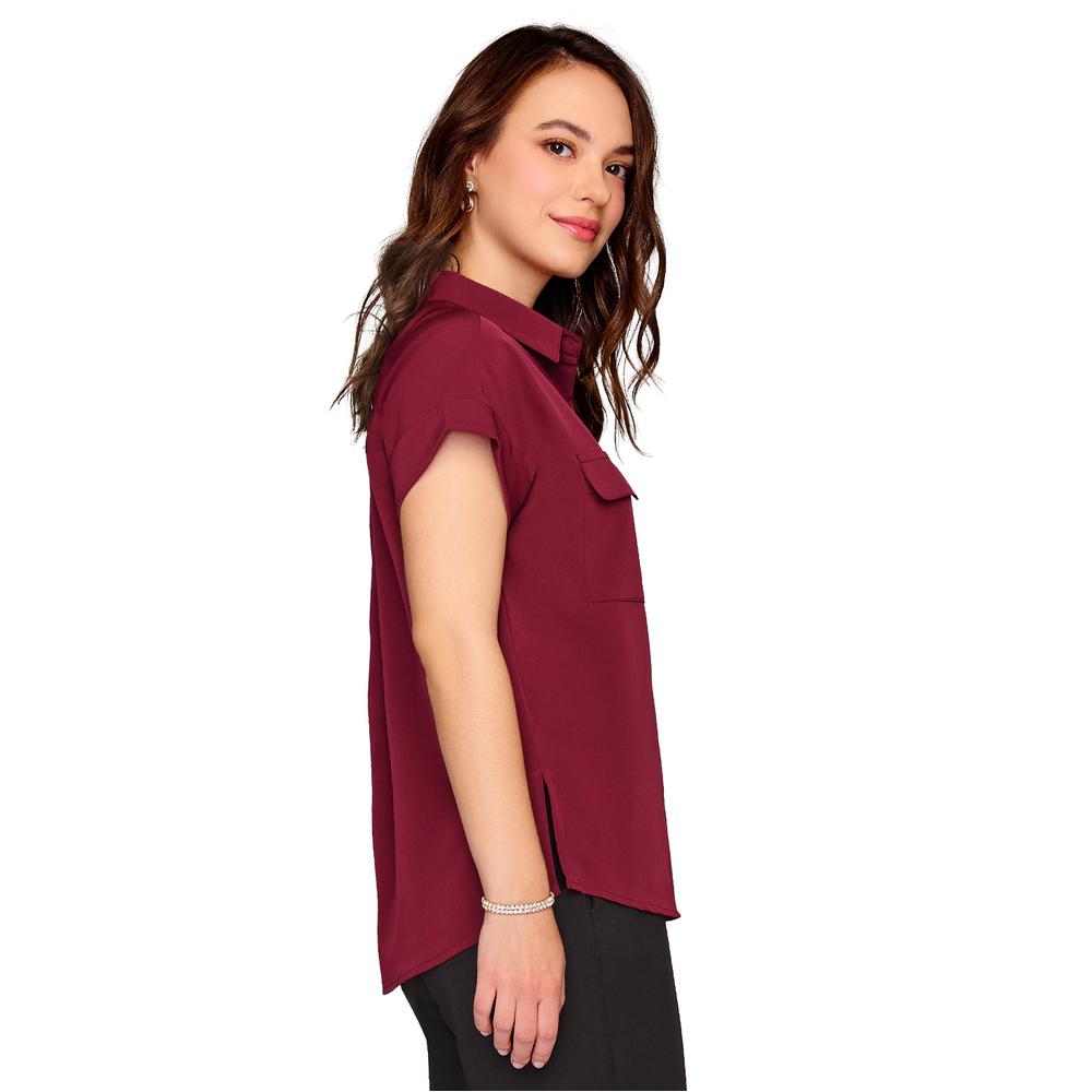 Foto 4 pulgar | Blusa Ilusión 81195 Rojo