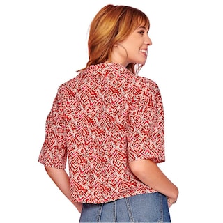 Foto 3 | Blusa Ilusión 81176 Rojo
