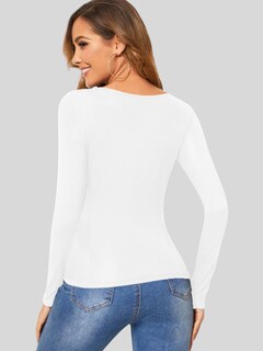 Foto 5 | Set 2 Blusas Mujer Manga Larga Unitalla Interior Térmico Bl-1013-px2-variedad De Colores Invierno Dama