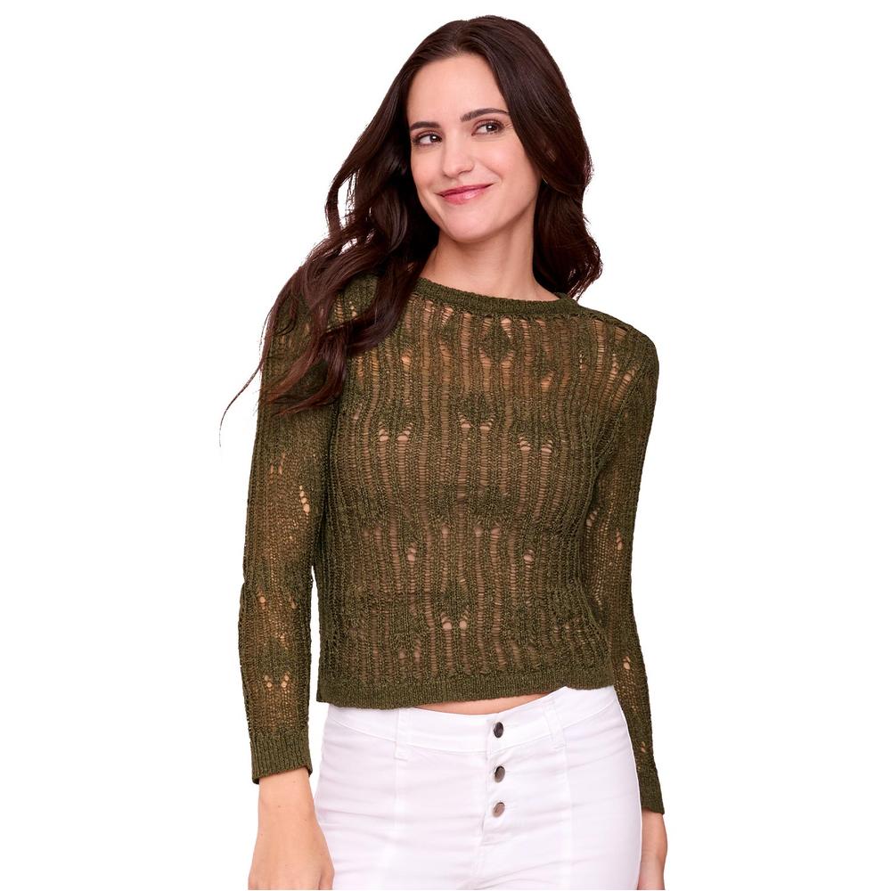 Foto 2 | Blusa Ilusión 81231 Verde Oscuro