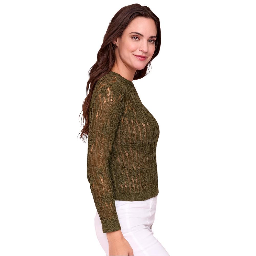 Foto 4 pulgar | Blusa Ilusión 81231 Verde Oscuro