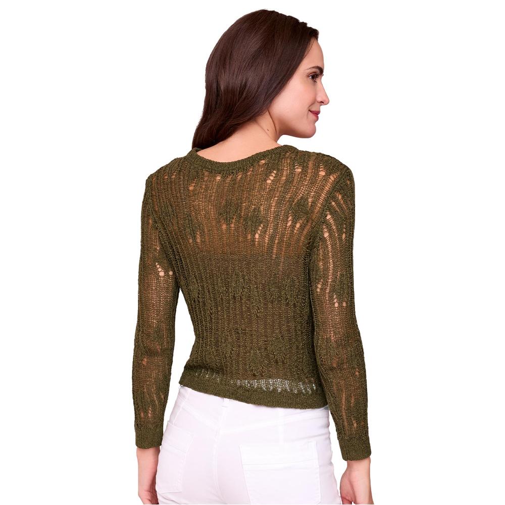 Foto 5 pulgar | Blusa Ilusión 81231 Verde Oscuro