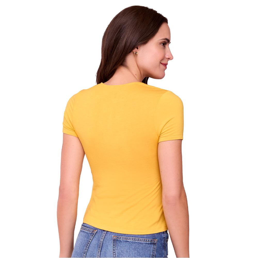 Foto 3 pulgar | Blusa Ilusión 81225 Amarillo