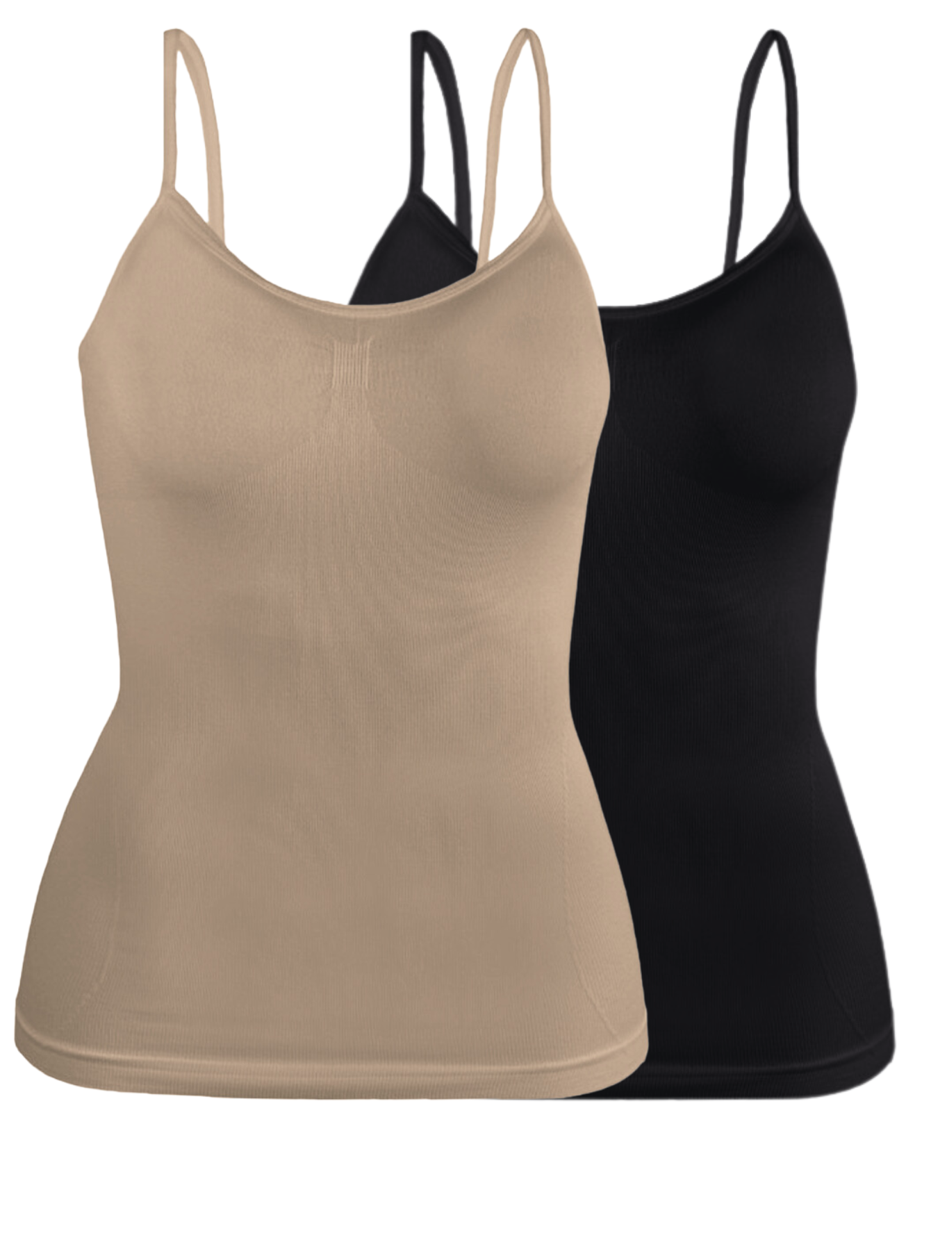 Foto 2 pulgar | Set de Blusas Tirantes Casual Crop Top 2 Piezas para Mujer