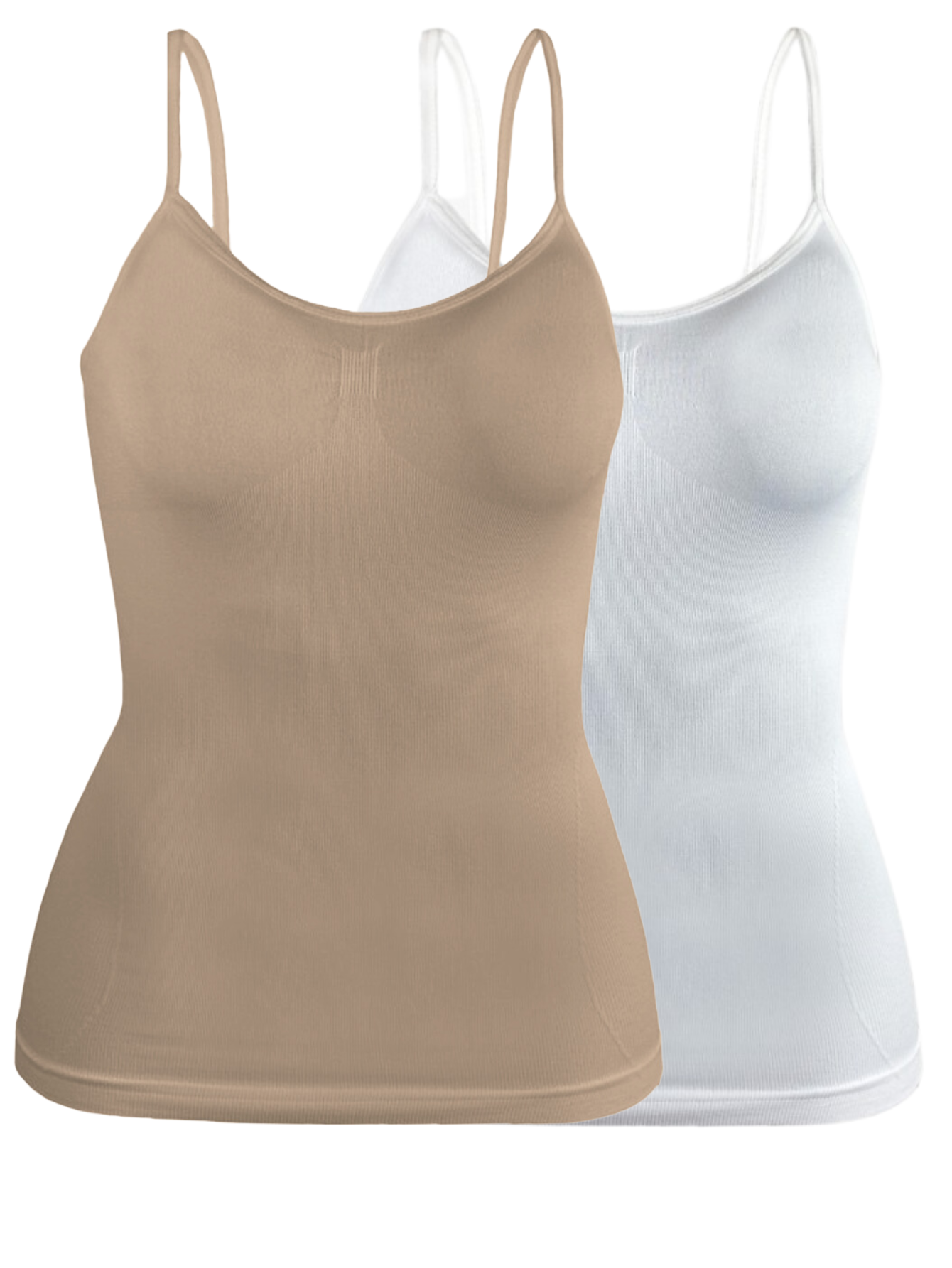 Foto 2 pulgar | Set de Blusas Tirantes Casual Crop Top 2 Piezas para Mujer