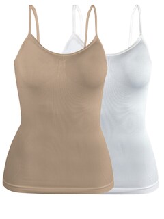 Foto 1 | Set de Blusas Tirantes Casual Crop Top 2 Piezas para Mujer
