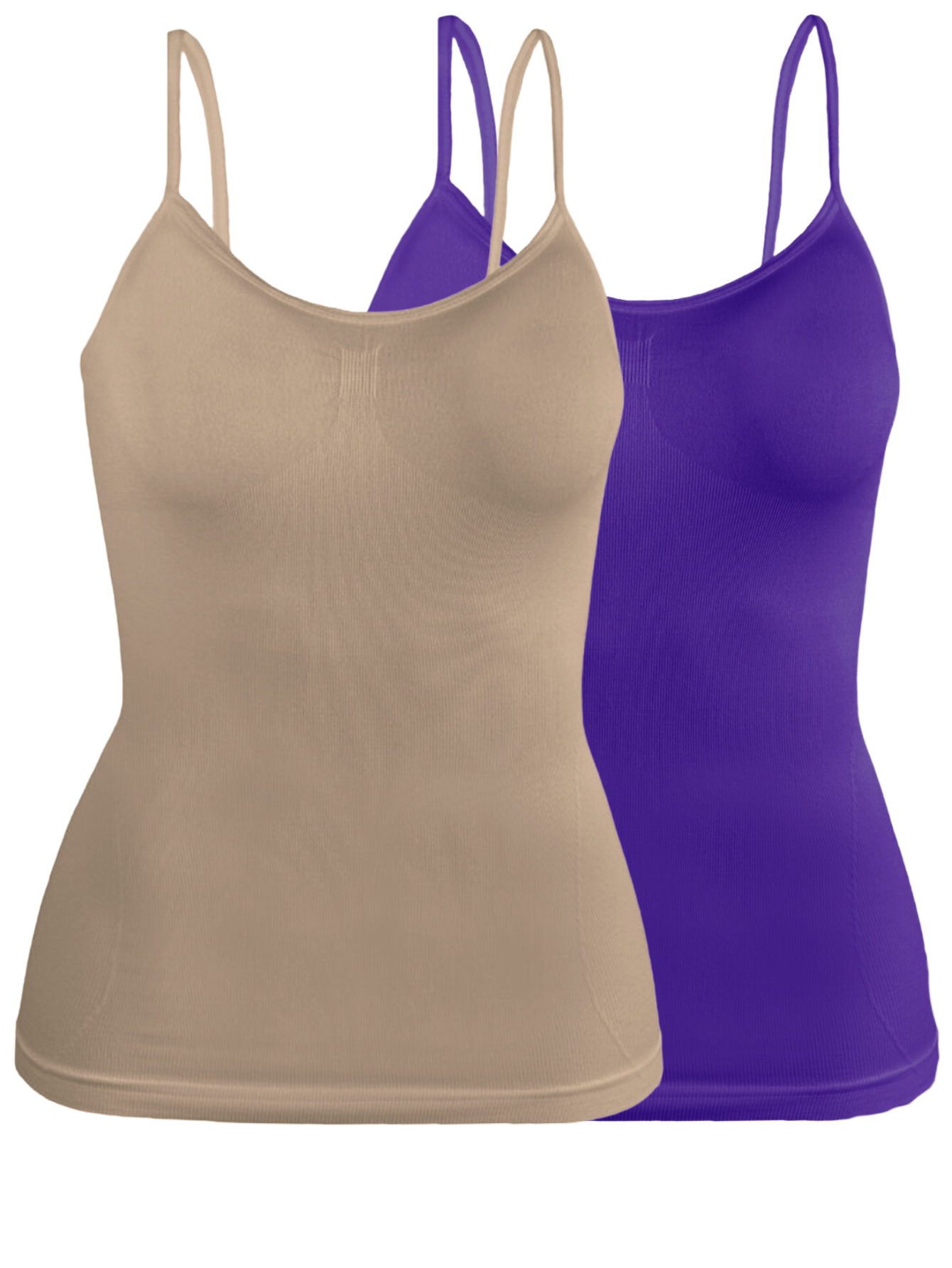 Foto 2 pulgar | Set de Blusas Tirantes Casual Crop Top 2 Piezas para Mujer