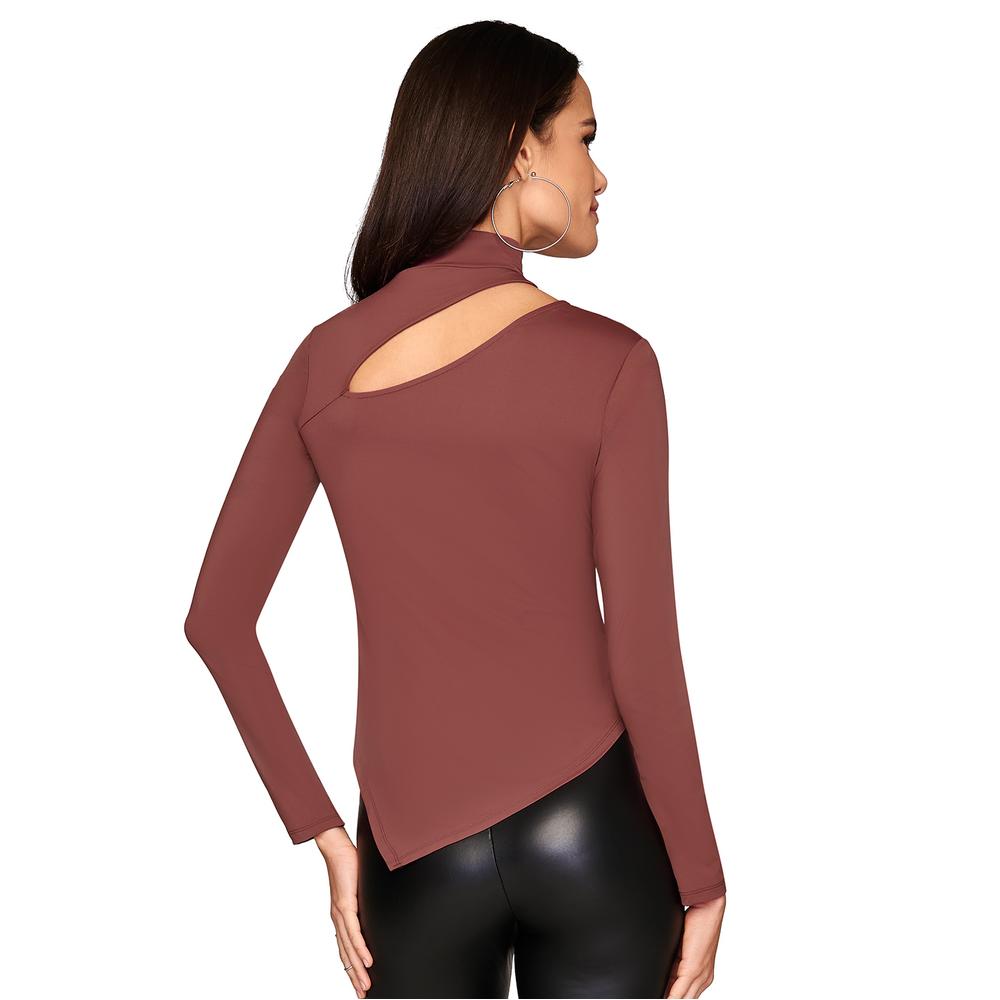 Foto 4 pulgar | Blusa Ilusión color Chocolate