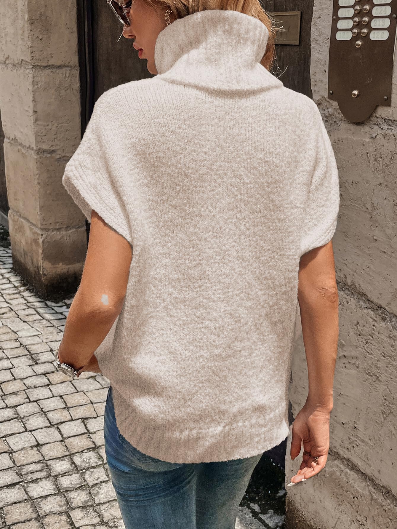Foto 2 | Blusa Wdirara Cuello Alto para Mujer-Venta Internacional