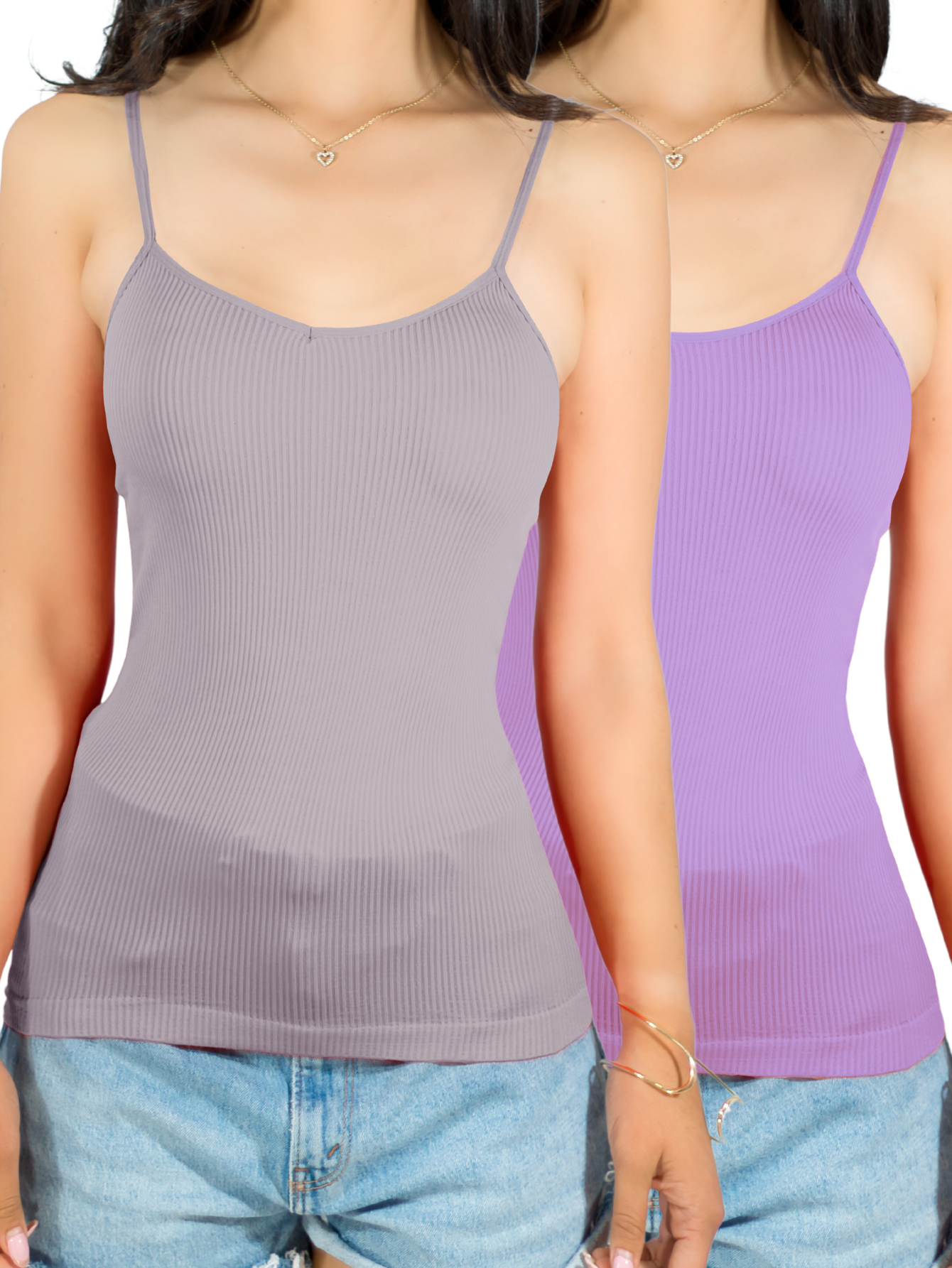 Set 2 Blusas Mujer Texturizada Casual Blusa Bl-1023-px2 Variedad De Colores Crop Top