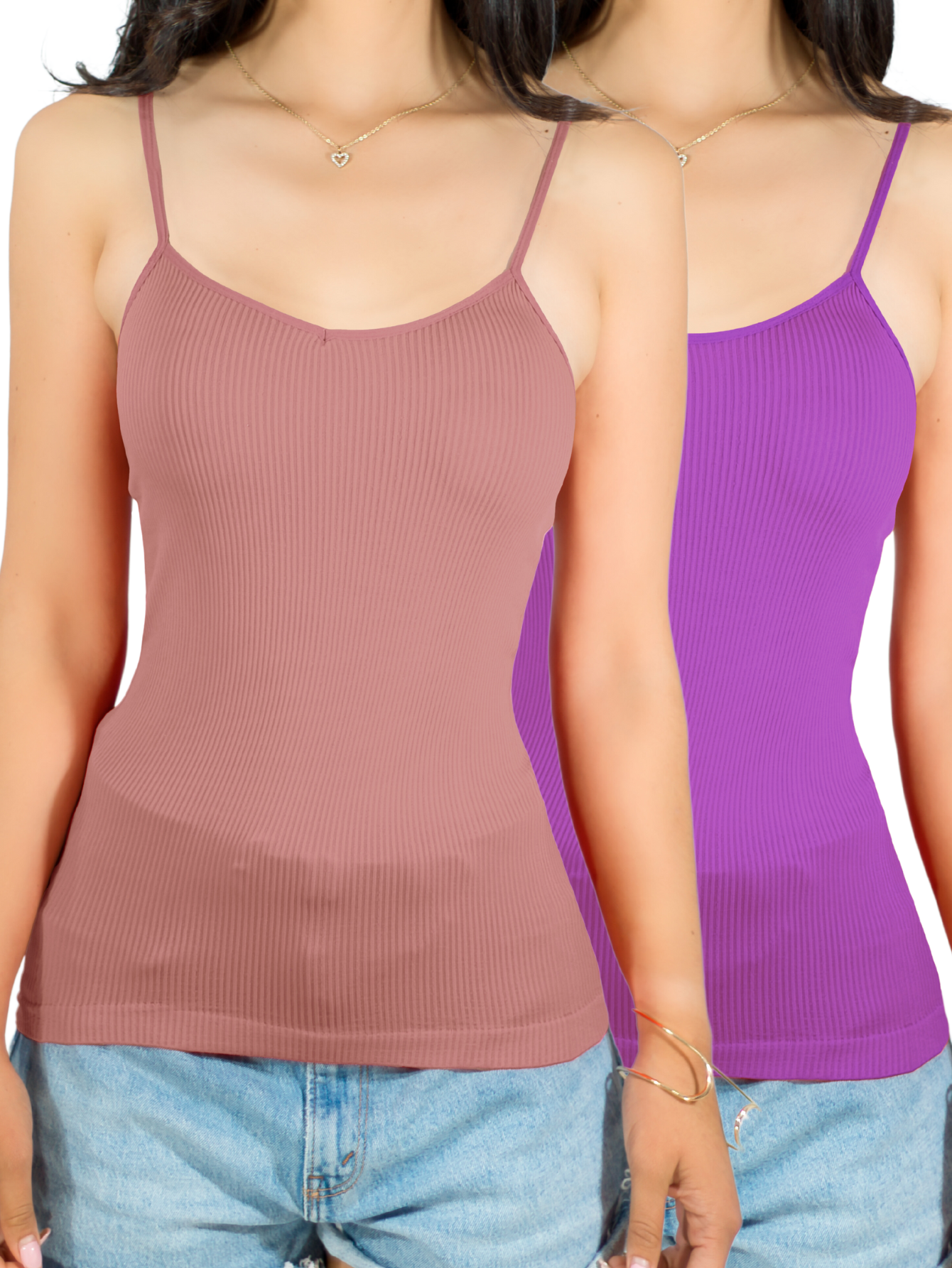 Set 2 Blusas Mujer Texturizada Casual Blusa Bl-1023-px2 Variedad De Colores Crop Top