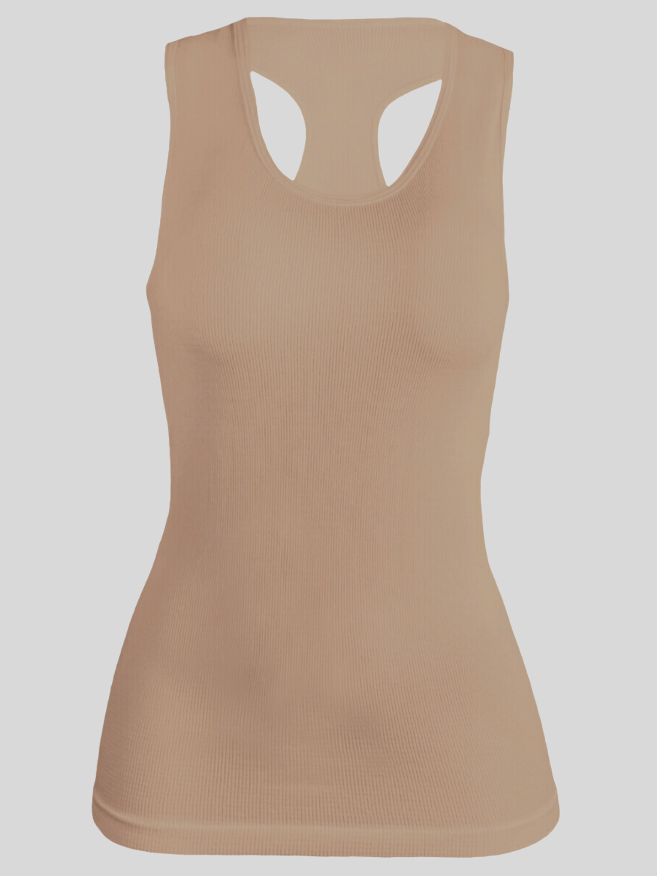 Foto 5 pulgar | Pack de 4 Blusas de Tirante Unitalla Microfibra Fresca Basicos para Mujer