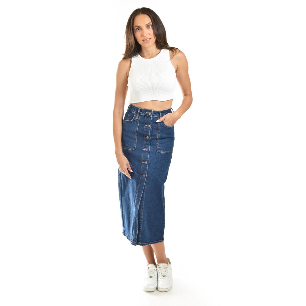 Foto 5 | Crop Top De Canalé /juvenil, 0141 (blanco) Blanco