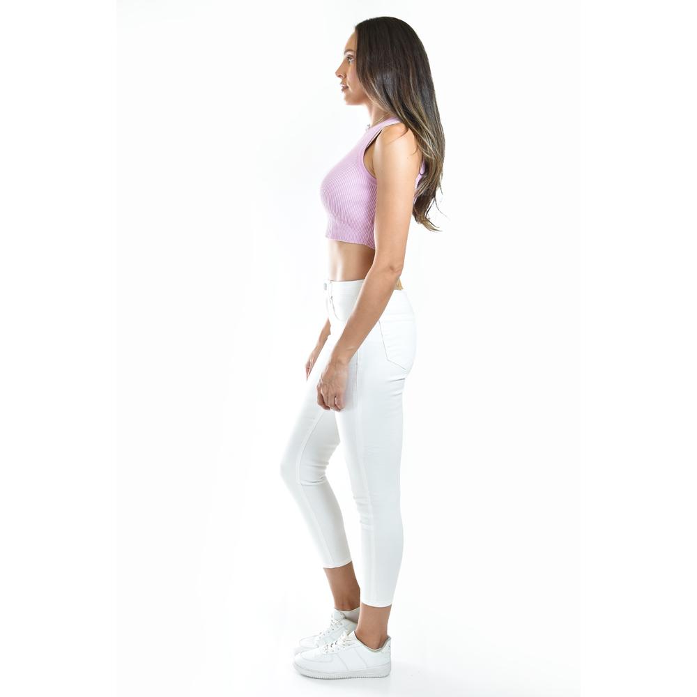 Foto 2 | Crop Top De Canalé /juvenil, 0141 (rosa) Rosa