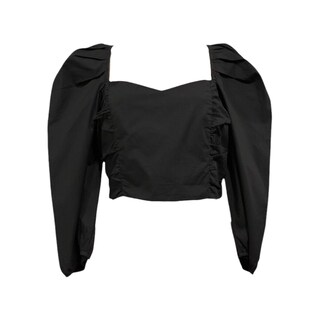 Foto 1 | Blusa Top Color Negro Para Dama Erivel