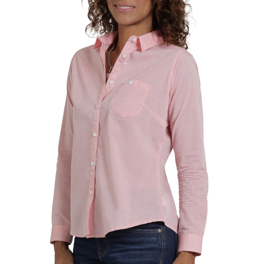 Foto 6 pulgar | Blusa Lee Mujer Classic Slim Fit 770 Coral