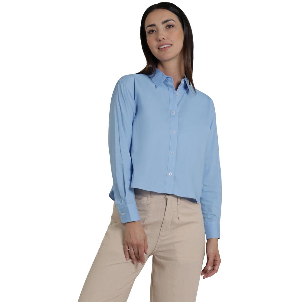 Blusa Lee Mujer Quality Genuine Regular 116 Azul