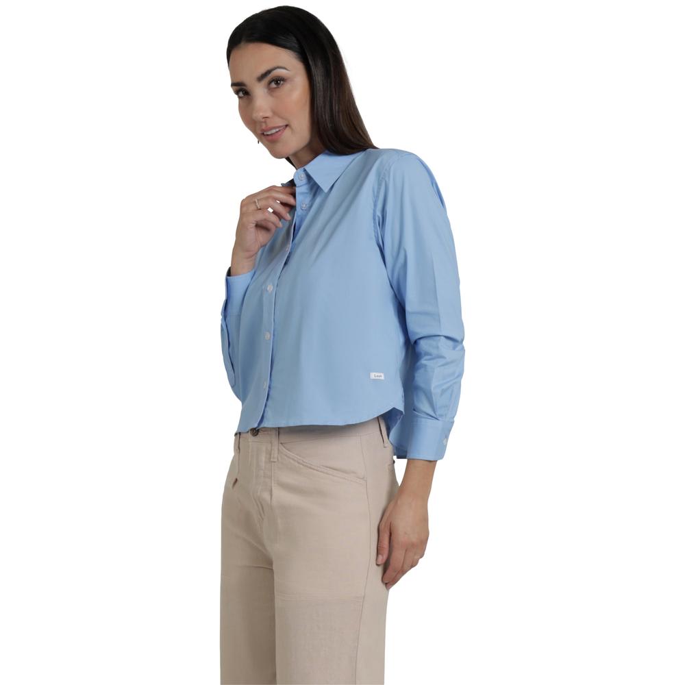 Foto 2 | Blusa Lee Mujer Quality Genuine Regular 116 Azul