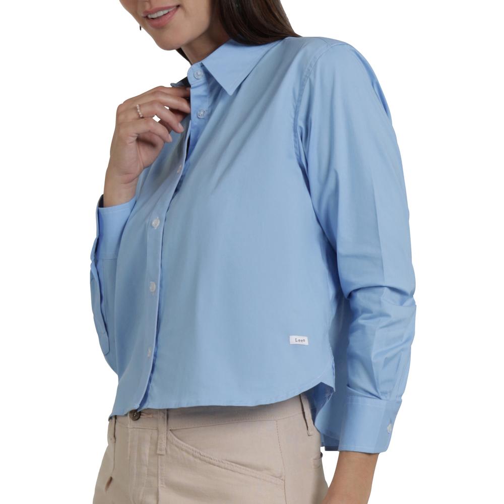 Foto 6 pulgar | Blusa Lee Mujer Quality Genuine Regular 116 Azul