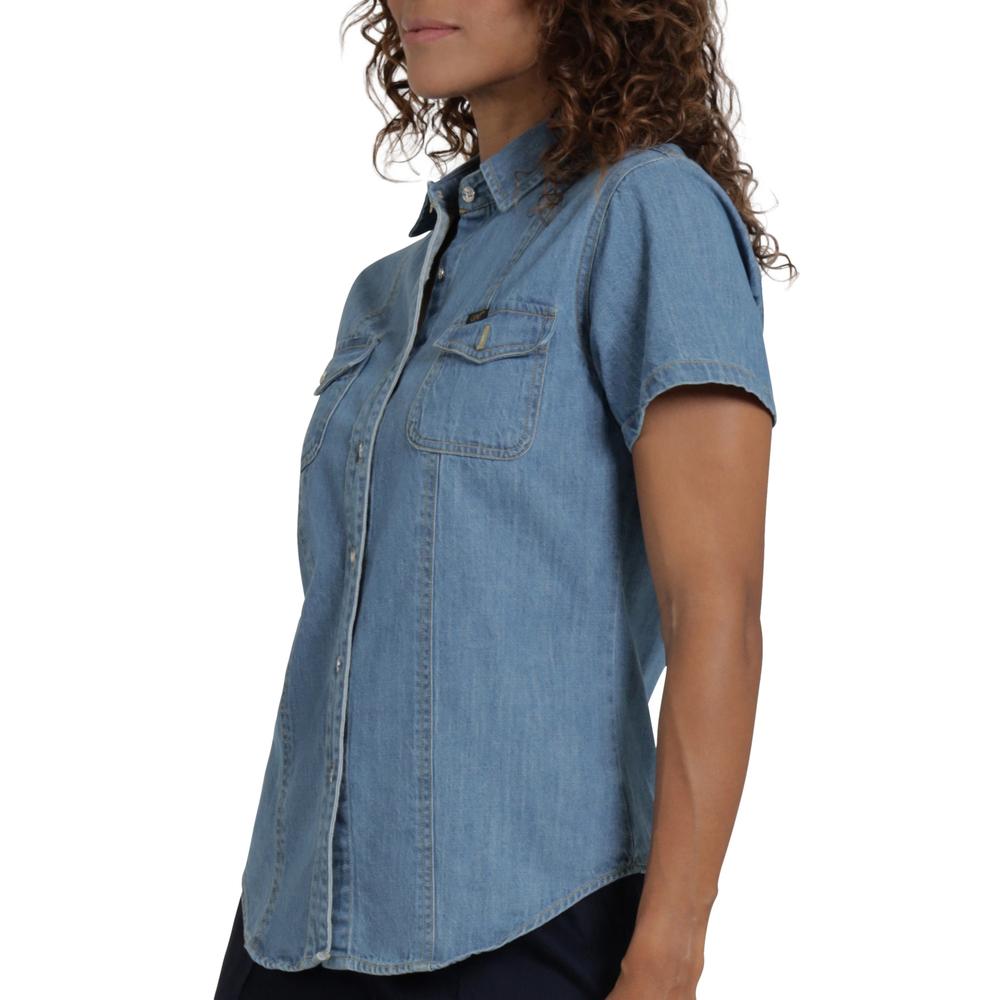 Foto 6 pulgar | Blusa Lee Mujer Classic Slim Fit 925 Azul