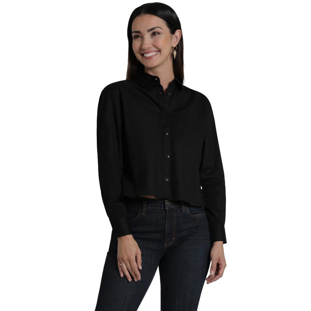 Blusa Lee Mujer Quality Genuine Slim Fit 772 Negro