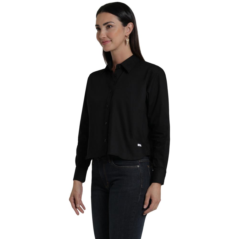 Foto 3 pulgar | Blusa Lee Mujer Quality Genuine Slim Fit 772 Negro