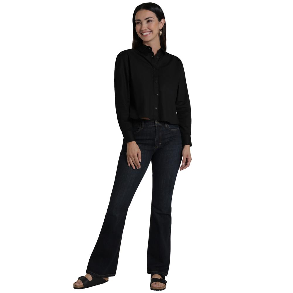 Foto 5 pulgar | Blusa Lee Mujer Quality Genuine Slim Fit 772 Negro