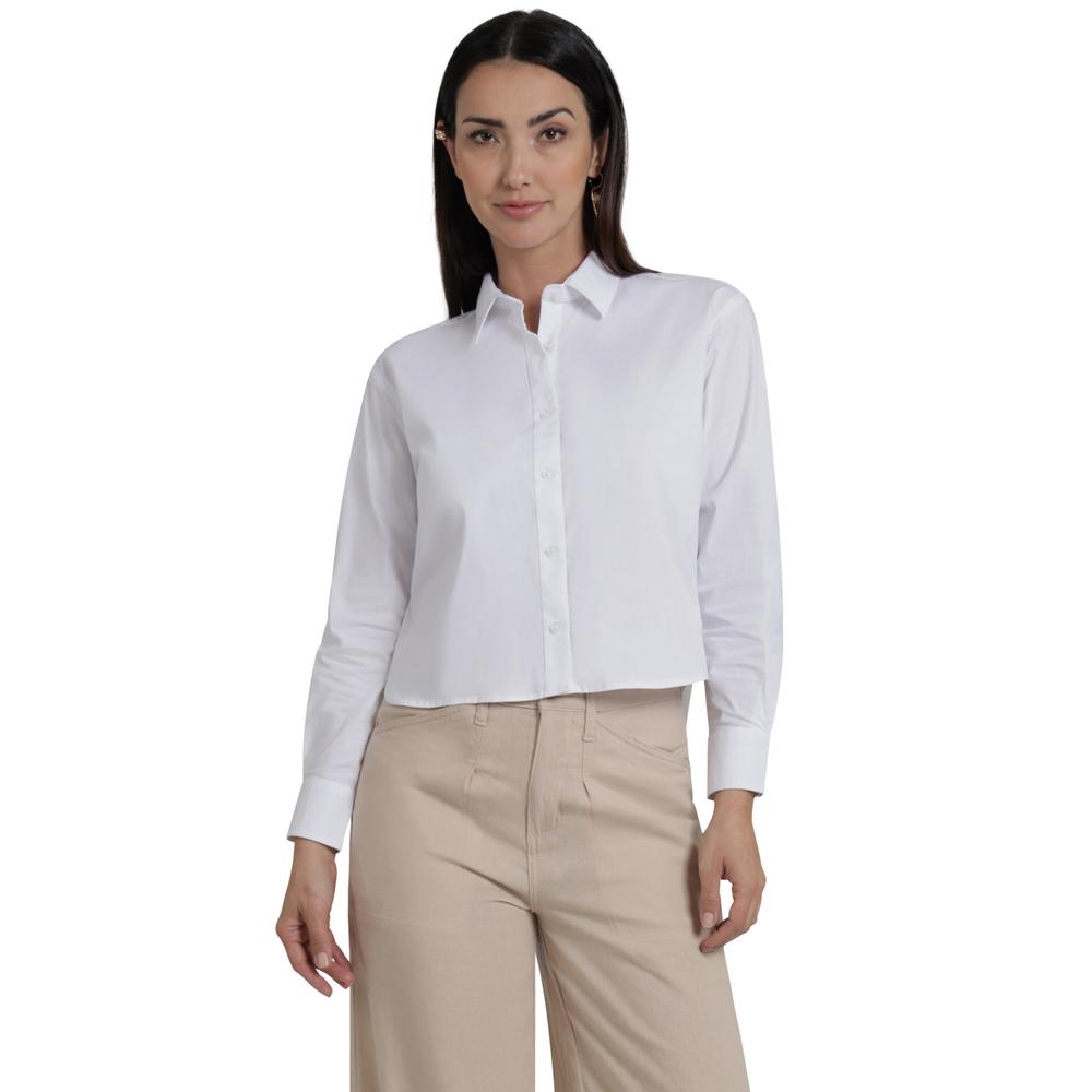Blusa Lee Mujer Quality Genuine Regular 769 Blanco
