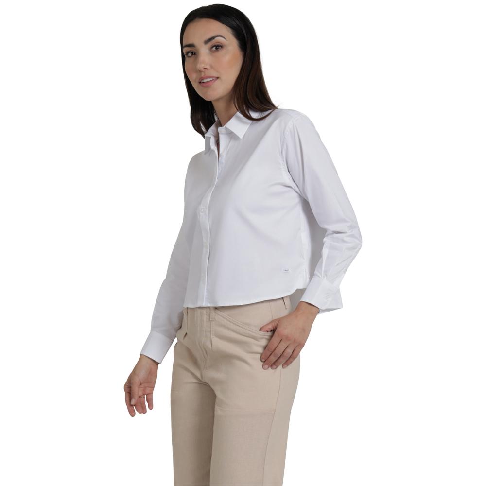 Foto 3 pulgar | Blusa Lee Mujer Quality Genuine Regular 769 Blanco