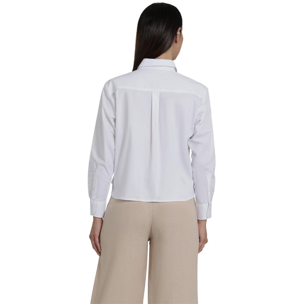 Foto 3 | Blusa Lee Mujer Quality Genuine Regular 769 Blanco