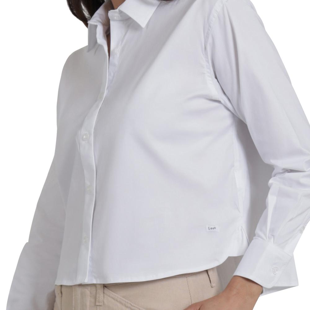 Foto 6 pulgar | Blusa Lee Mujer Quality Genuine Regular 769 Blanco