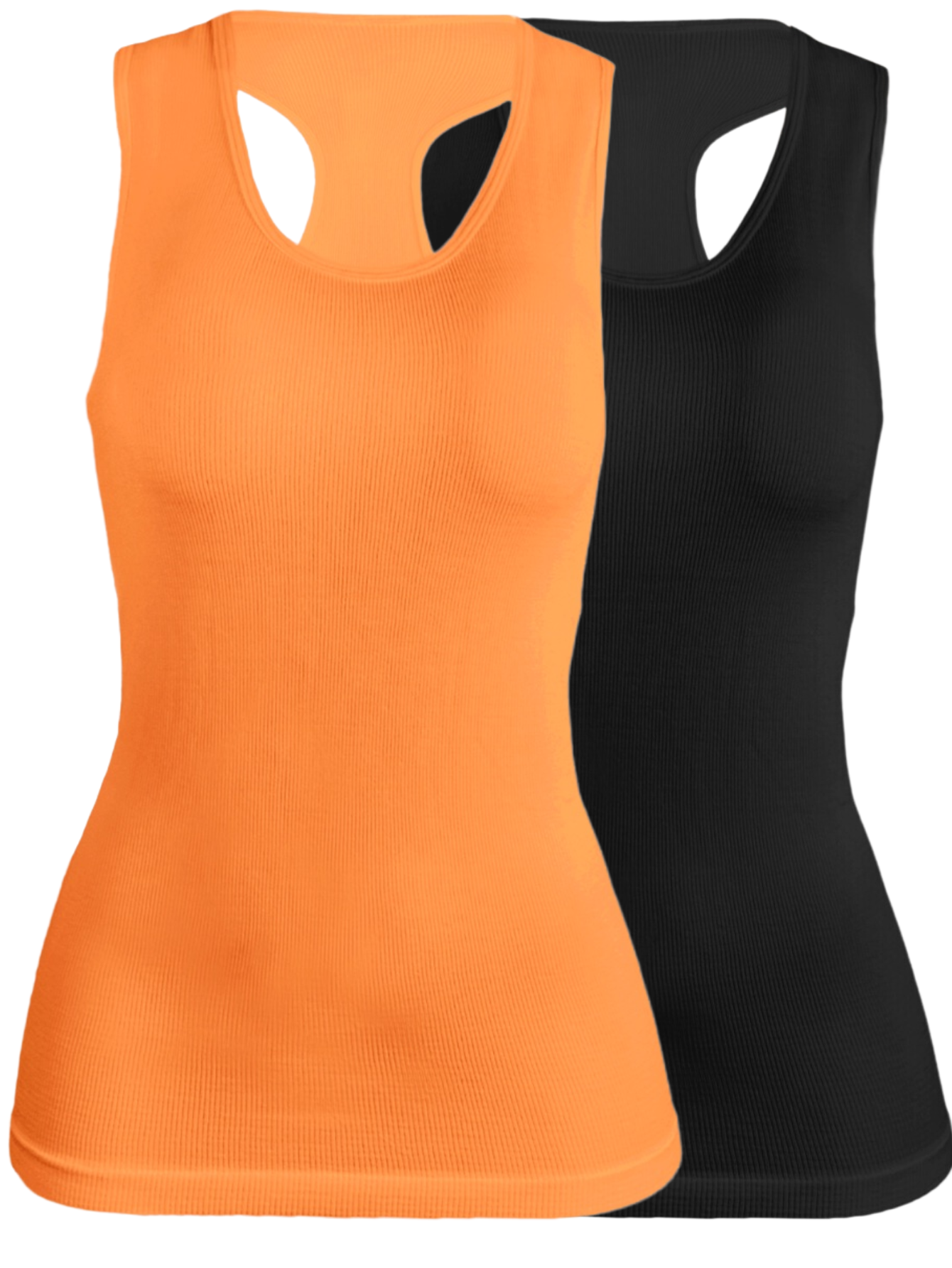 Set De 2 Blisas Camiseta Para Dama Bl-1007 Surtido En Color Sin Mangas