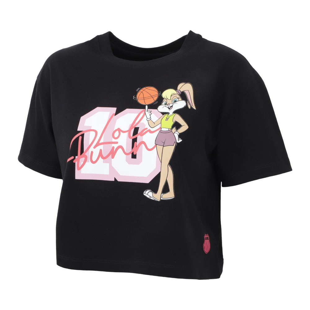 Playera De Mujer Kswiss Looney Lola Color Negro