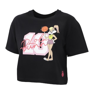 Foto 1 | Playera De Mujer Kswiss Looney Lola Color Negro