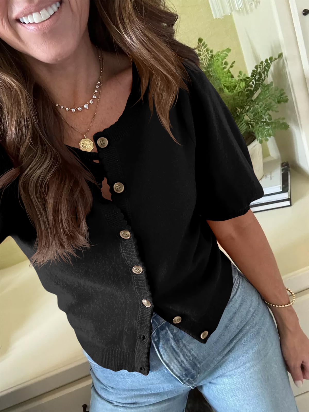 Foto 4 pulgar | Blusa Saodimallsu para Mujer-Venta Internacional