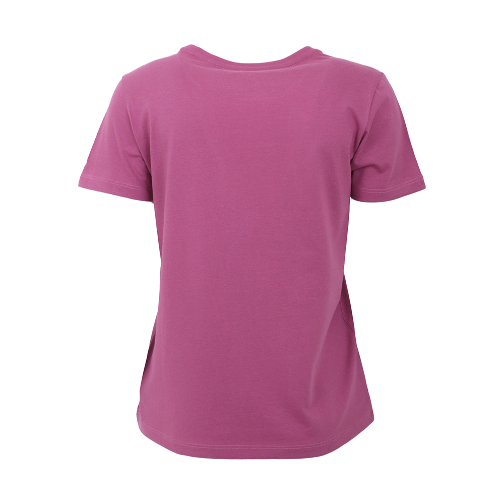Foto 5 pulgar | Playera De Mujer Kswiss Peanuts Color Rosa