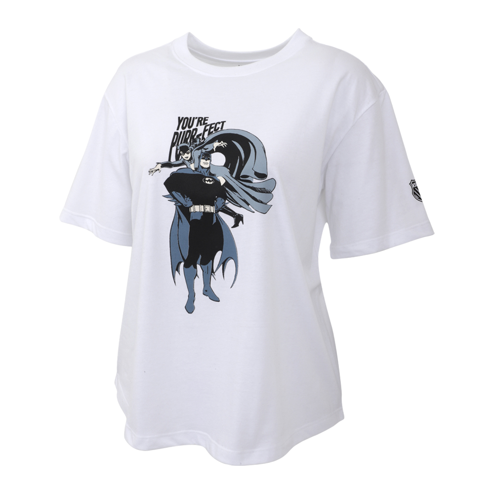 Foto 1 | Playera De Mujer Kswiss Batmanclai Color Blanco