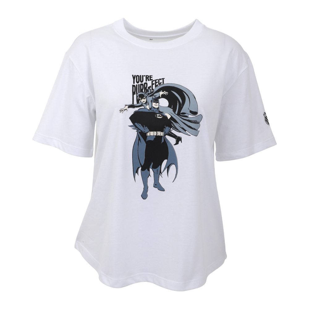 Foto 3 | Playera De Mujer Kswiss Batmanclai Color Blanco