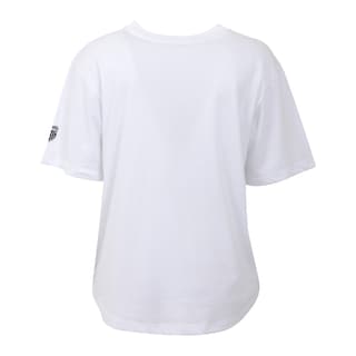 Foto 4 | Playera De Mujer Kswiss Batmanclai Color Blanco