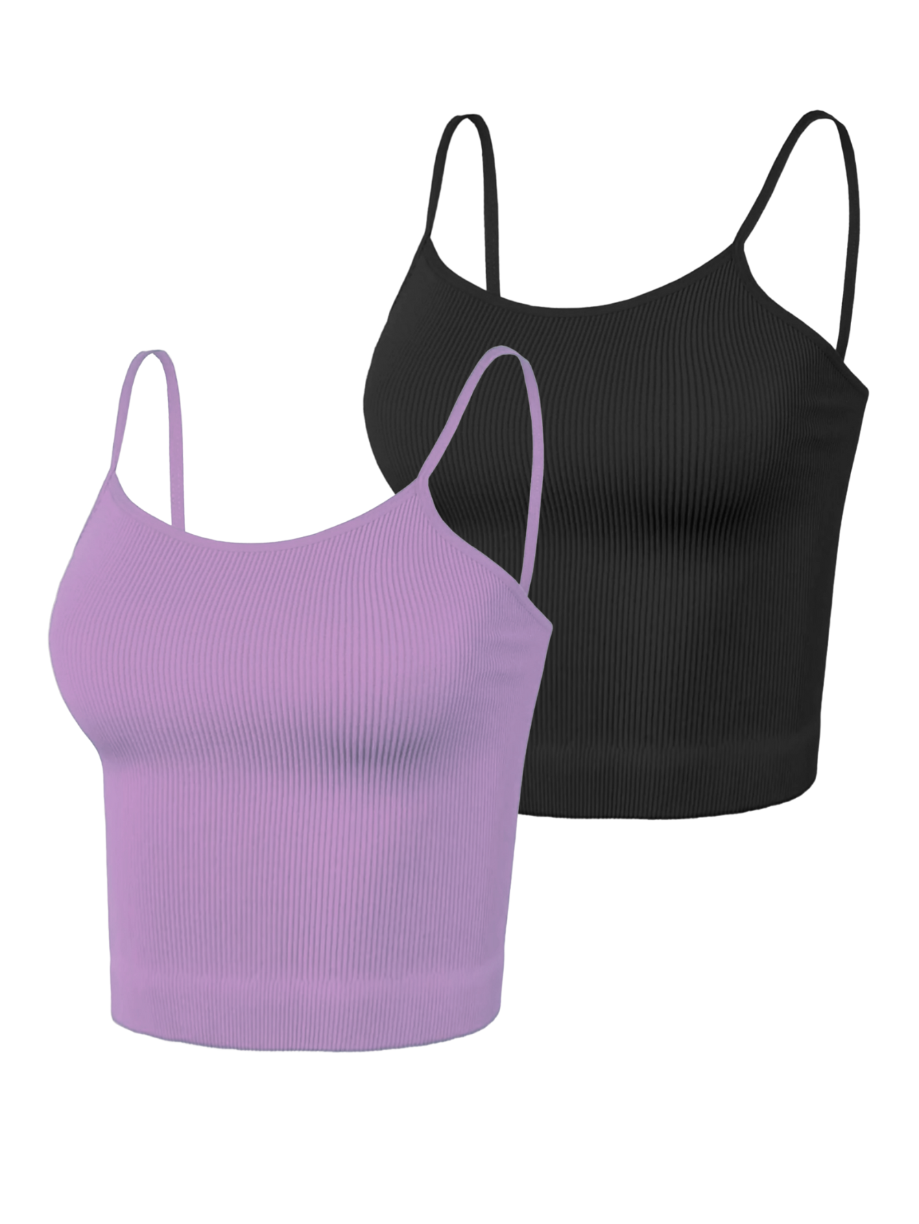 Foto 2 pulgar | Set 2 Blusas Mujer Texturizada Casual Blusa Bl-1012-px2 Variedad De Colores Crop Top
