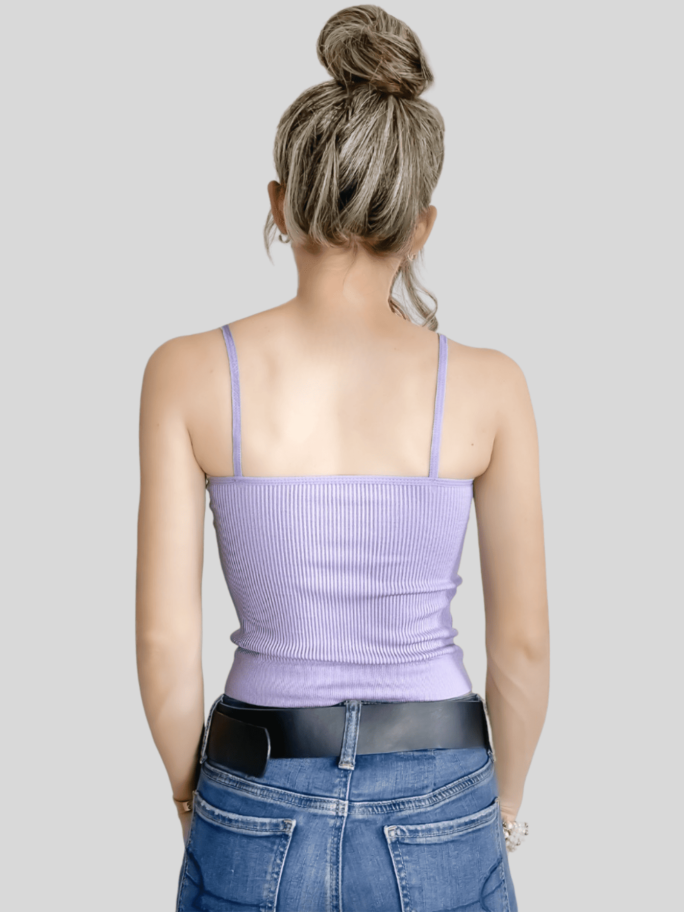 Foto 4 pulgar | Set 2 Blusas Mujer Texturizada Casual Blusa Bl-1012-px2 Variedad De Colores Crop Top