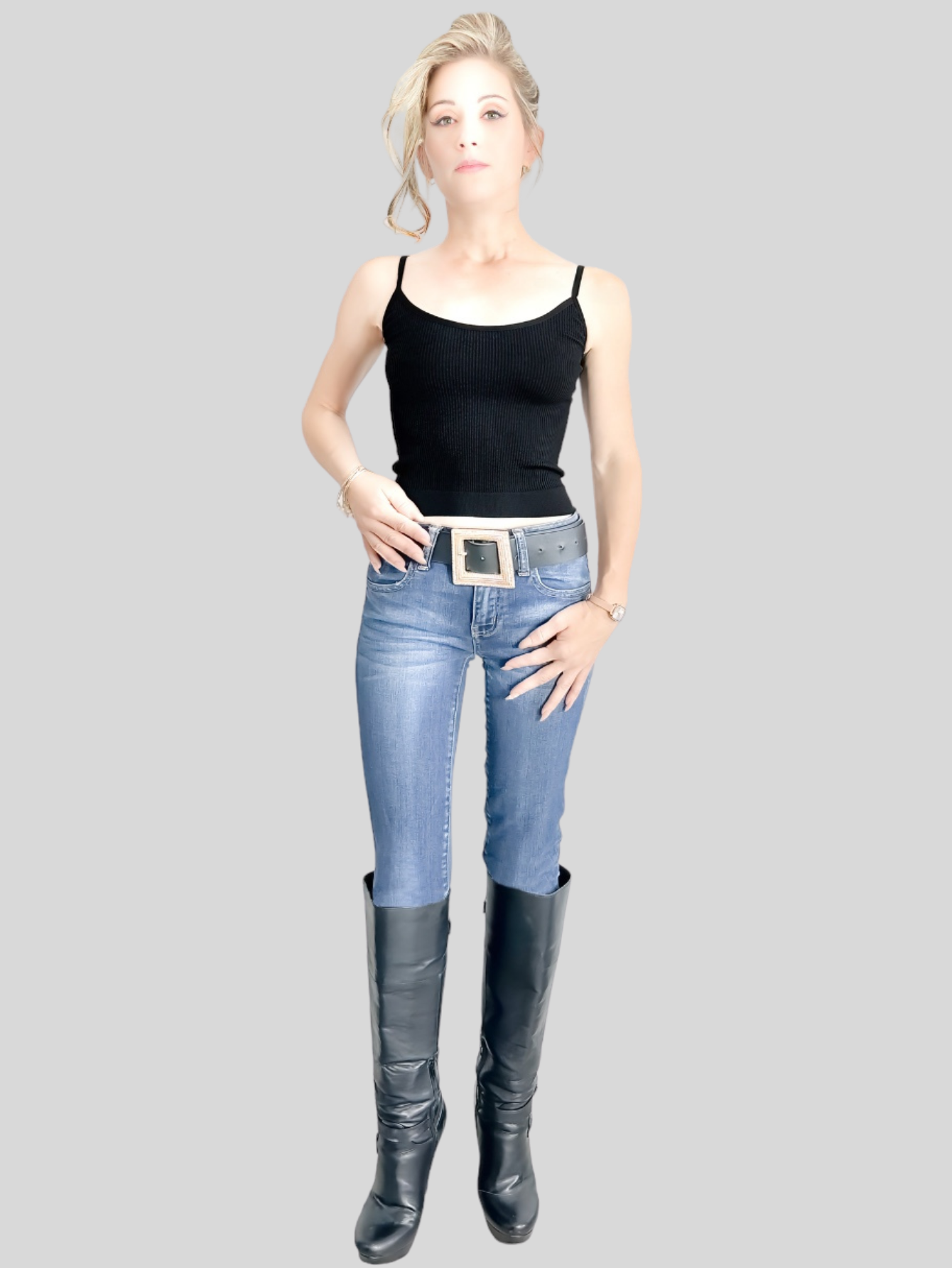 Foto 6 | Set 2 Blusas Mujer Texturizada Casual Blusa Bl-1012-px2 Variedad De Colores Crop Top
