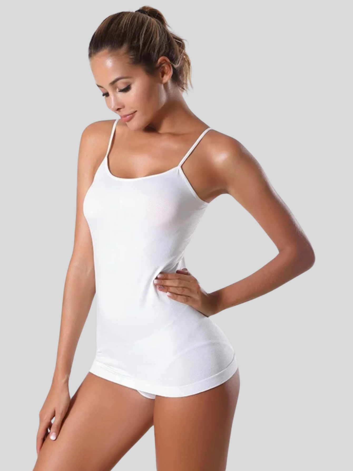 Foto 8 pulgar | Set 4 Blusas Mujer Tirantes Casual Blusa Bl-1005-px4 Variedad De Colores Crop Top Dama