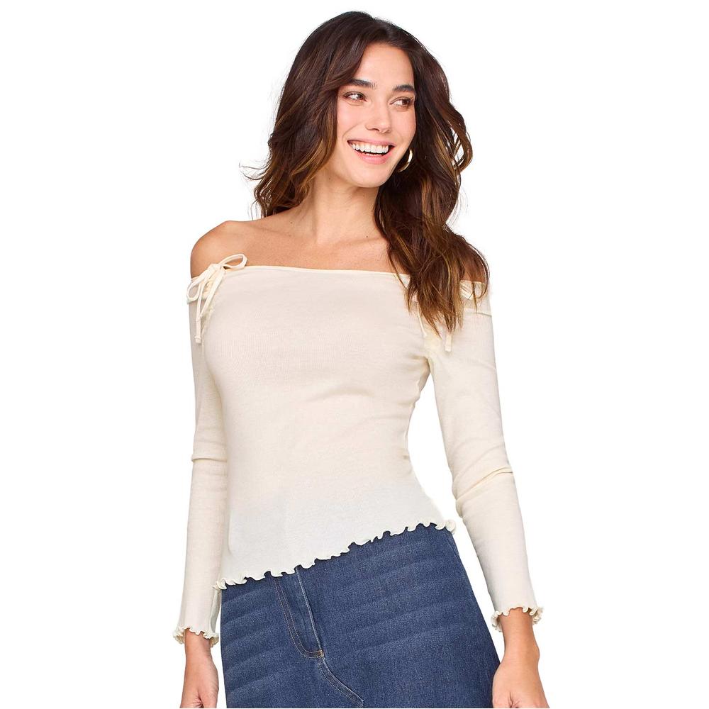 Foto 3 | Blusa Ilusión 81255 Beige