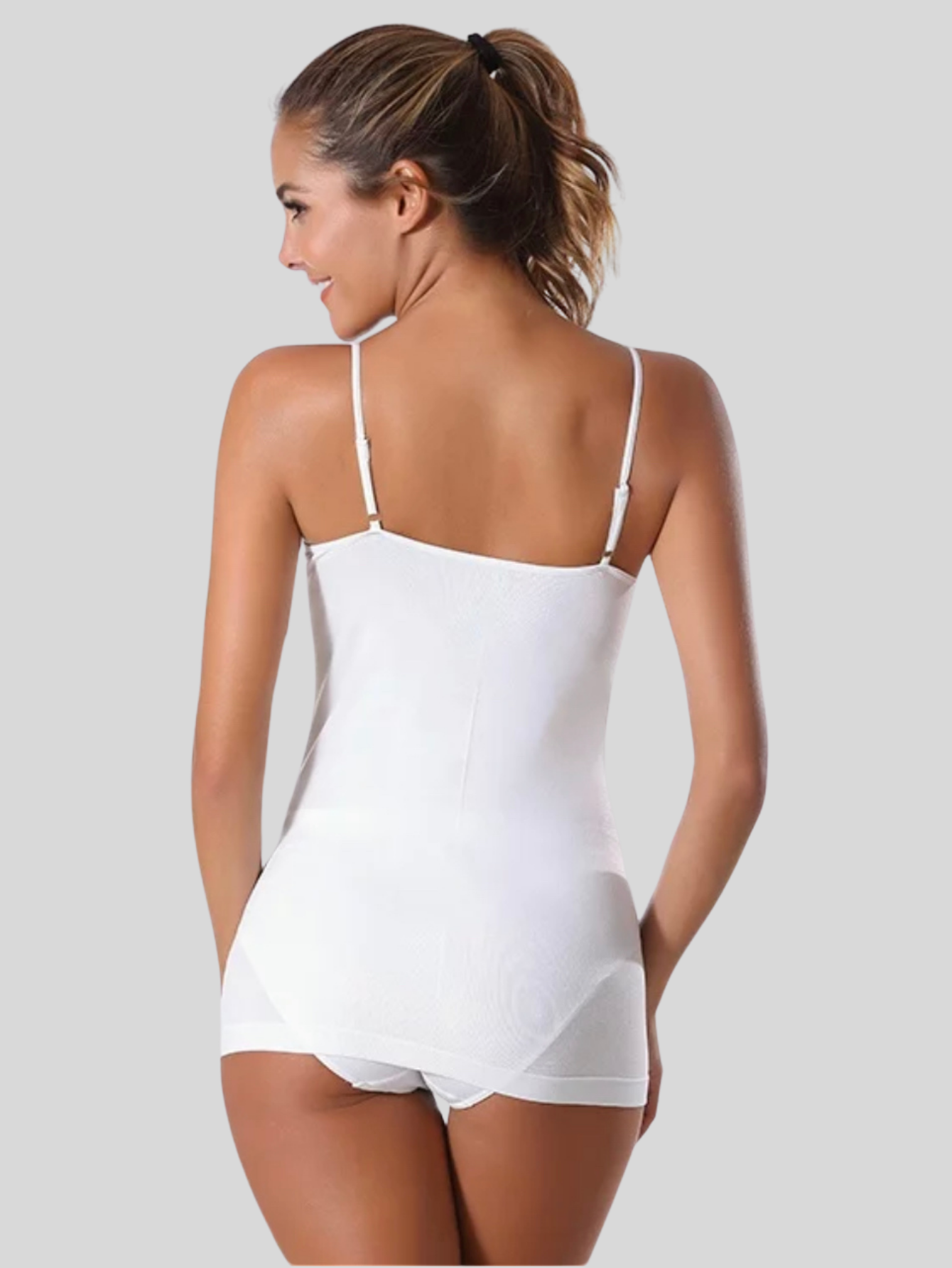 Foto 7 pulgar | Set De Dos Blusas Mujer Tirantes Casual Blusa Bl-1005-px2 Variedad De Colores Crop Top Dama