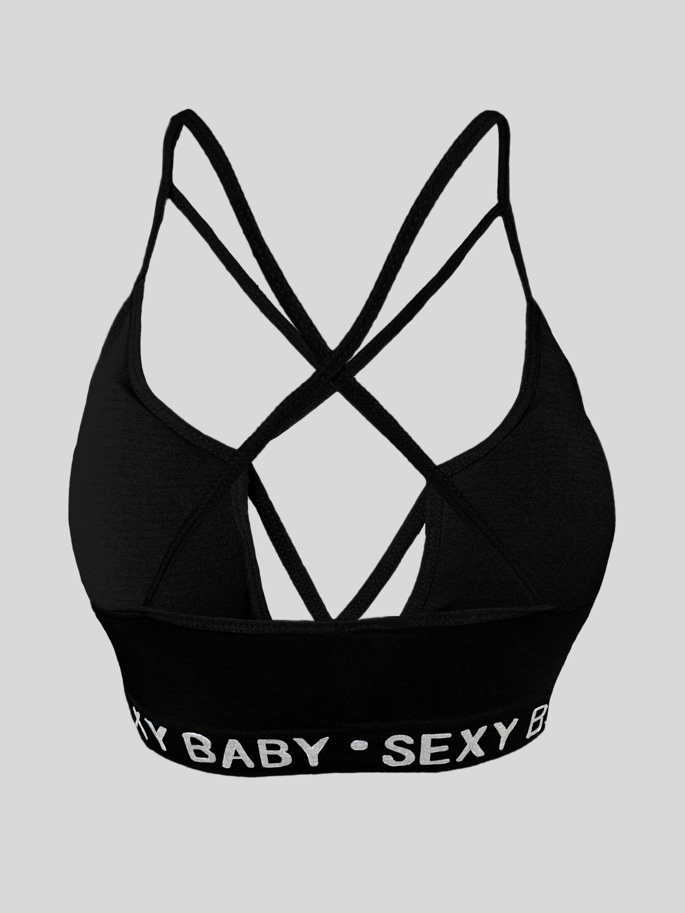 Foto 4 pulgar | Tops Mujer Deportivo O Casual Blusa Top-1019 Negro Croptop Tirantes