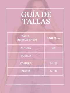 Foto 5 | Tops Mujer Deportivo O Casual Blusa Top-06 Azul Marino Croptop Tirantes