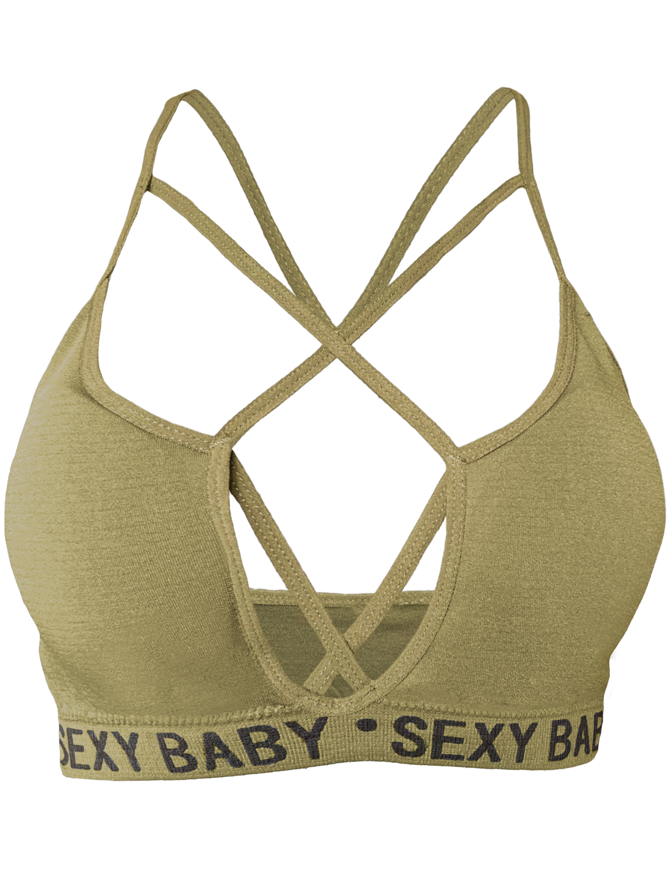 Tops Mujer Deportivo O Casual Blusa Top-1019 Verde Oscuro Croptop Tirantes