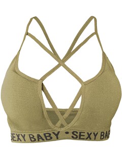 Foto 1 | Tops Mujer Deportivo O Casual Blusa Top-1019 Verde Oscuro Croptop Tirantes